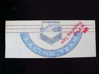 Players Racing Team Decal Indy Car Racing Sticker