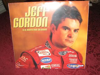Jeff Gordon 2001 Calendar   16 Month (Brand New Sealed in Plastic)