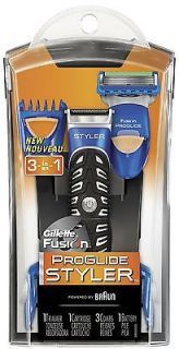 Gillette Fusion Proglide Styler 3 in 1 Shaver Blades Cartridges 