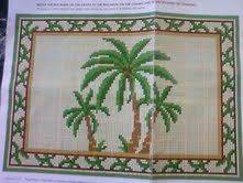 PALM TREE LATCH HOOK RUG PATTERN by MARY MAXIMPATTER​N ONLY