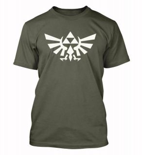   wing logo T shirt Legend of Zelda xbox wii game shirts S 4XL whte