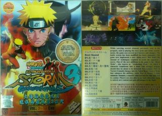 Naruto Shippuden : Ultimate Ninja Storm 3 Gen Vol.1 10 End DVD+CD 