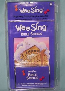   Sing Bible Songs Cassette & Book Brand New in Package Musical Book