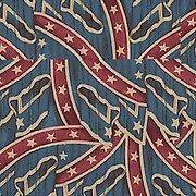American Flag Star Blue Williamsburg Patriotic Fabric