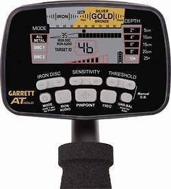 Garrett AT Gold Nugget Metal Detector with 8.5x11 DD Coil