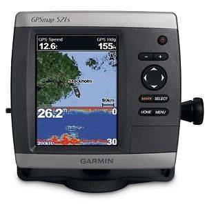 GARMIN GPSMAP 521s Marine GPSr Fish finder no Ducer NEW 010 00760 02
