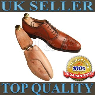 2x Top Quality Beech Wood Shoe Tree Wooden Stretcher Shaper UK 6/8, 8 