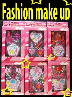 Pretty Fashion Girls Kids Make Up Gift Box Set 4 Piece Eyeshadow 