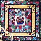 The Flower Basket   pieced and applique quilt pattern