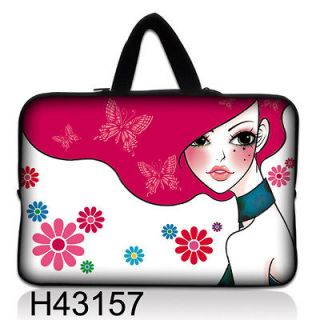 Pink Girl 15 15.4 15.6 Laptop Notebook Case Pouch Carrying Bag 