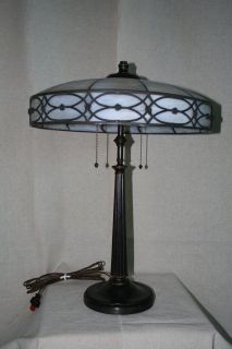 Antique Lead Glass Wilkinson Table Lamp
