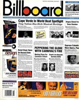   MAGAZINE 18/11/1995 GOO GOO DOLLS A BOY NAMED GOO AD, GEORGE STRAIT