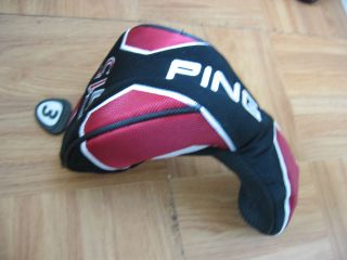 PING GOLF G15 FAIRWAY 3 WOOD HEADCOVER HEAD COVER G 15   CAN CHANGE 