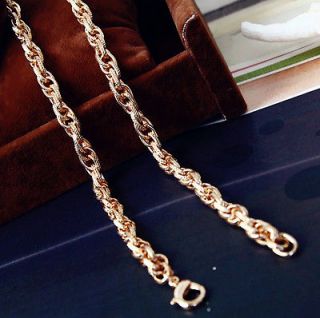 9k 9ct yellow gold filled Mens necklace 24.0 Chain Cool Type