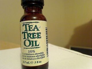 TEA TREE OIL .5 FL OZ 100% MELALEUCA ALTERNIFFLIA SHIPS WORLDWIDE 