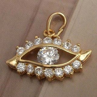 Top Zirconia,9K Real Gold Filled,Evil Eye Bracelet,Turki​sh Style 