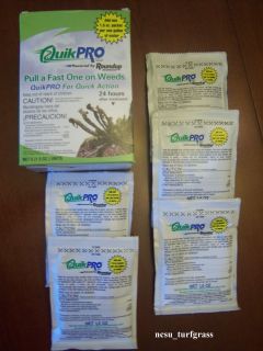 Roundup QuikPro Weed Killer HERBICIDE 73.3% QuickPro 1 Packet per 