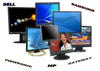   19 LCD Flat Screen Monitor   Grade B   Dell, Acer, HP, Lenovo Lot