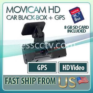   Vehicle Security Black Box Real Time 720p Google Maps GPS 8GB SD card