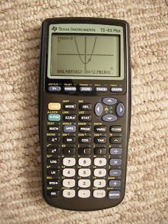   Instruments TI 83 Plus Graphing Calculator in Good Working Condition