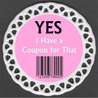 Yes I have A Coupon Porcelain Christmas Ornament Gift Couponing 