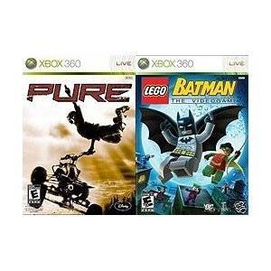 Lego Batman / Pure Double Pack   Bundle Version (Xbox 360, 2011)