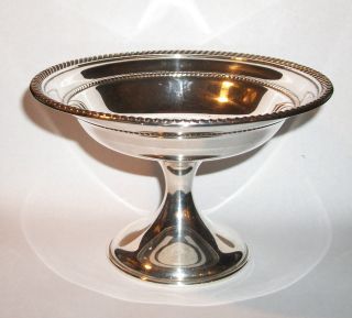 Vintage Gorham Sterling Silver Footed Compote Dish Bowl #624