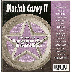 Mariah Carey Vol #2 Legends Karaoke CDG #218 16 Songs