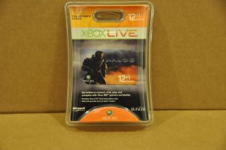   360 Live (12 + 1) 13 Month Gold Subscription Membership (Halo 4) Card