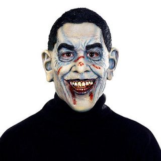 Mens Funny Barack Obama Zombie Halloween Costume Mask