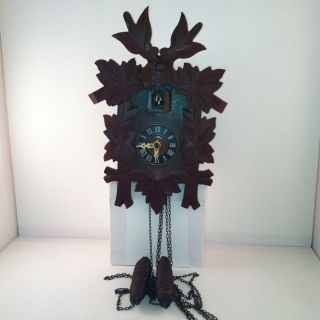 Collectibles > Clocks > Vintage (1930 69) > Cuckoo, Black Forest 