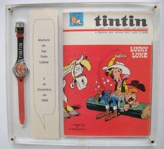Tintin Swatch special store Lisbon openning limited to 52 pieces