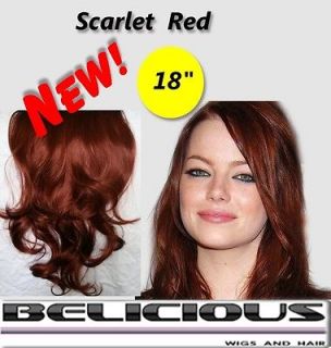curly red hair extensions