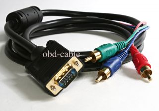   RCA SRCA Video Cable For HD TV LAPTOP Desktop RFI EMI Noise Filter