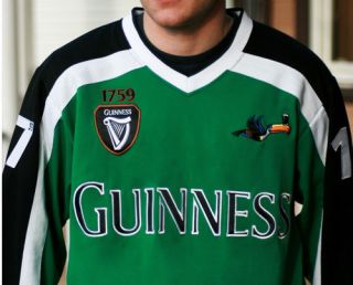 guinness hockey jersey in Clothing, 