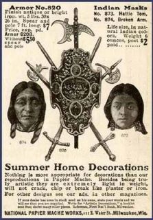    Native American US  1800 1934  Masks & Headdresses