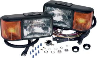   Truck Lite 80888 Snow Plow Lamp Light Kit   Harness Switch Headlamps