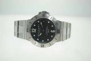 New Bvlgari Stainless Steel Automatic Watch SD 38 S
