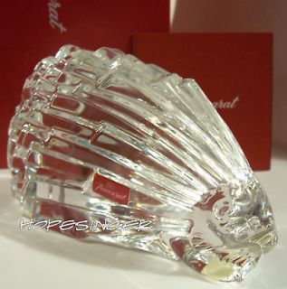 NEW IN BOX BACCARAT Crystal PORCUPINE / HEDGEHOG Retired FREE USA 