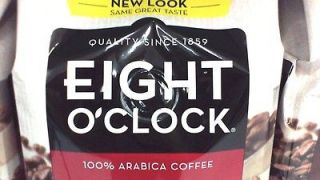 Eight Oclock Coffee Whole Bean or Ground 12oz bag