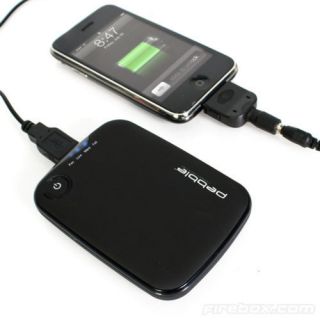 Veho Pebble portable battery pack charger, iPod iPhone