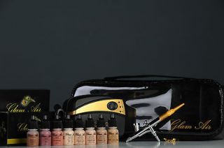   Makeup Machine System with 5 Light Matte Shades of Foundation