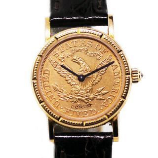 Pre owned Corum $5 Dollar Gold Coin Watch