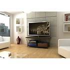 Black Mocha TV Stand Flat Screen 50 Inch Television Entertainment 