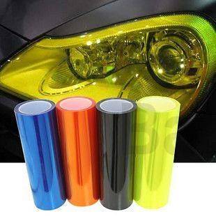 yellow headlight film in Headlight & Tail Light Covers