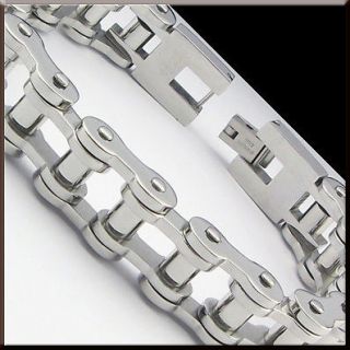 bike chain bracelet in Mens Jewelry