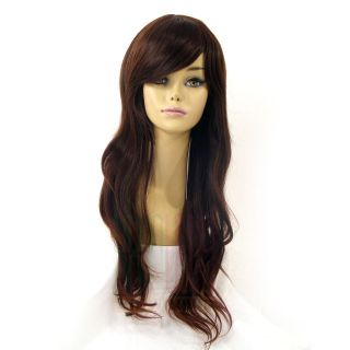  Wavy Lady Wig Full Hair Wig 100% Kanekalon Heat Resistant Synthetic