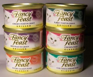 48 3oz cans of Fancy Feast Cat Food $26.99
