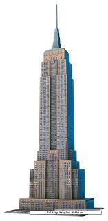 Ravensburger jigsaw puzzle 216 pcs Puzzle 3D Empire State Building New 