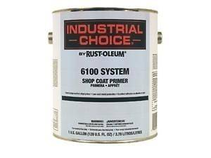 Rust Oleum 206332 Gray Shop Coat Primers Size:5 Galllons paint 6100 